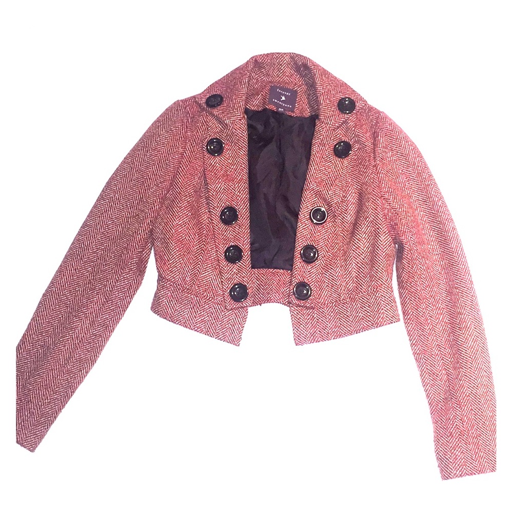 Adorable tweet jacket!